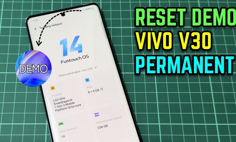 Reset Demophone Hp Vivo V30, Y27s, Y100 5G Reset Demophone Hp Vivo V30, Y27s, Y100 5G