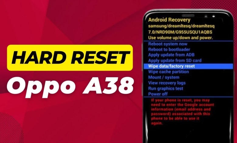 How To Hard Reset Oppo A38 – Full Guide How To Hard Reset Oppo A38 – Full Guide