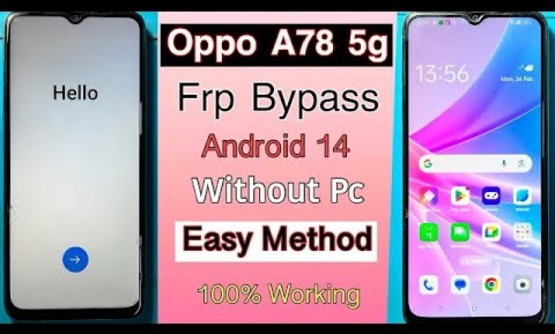 Oppo A78 5G Frp Bypass Without Pc | Android 14 | Oppo Oppo A78 5G Frp Bypass Without Pc | Android 14 | Oppo