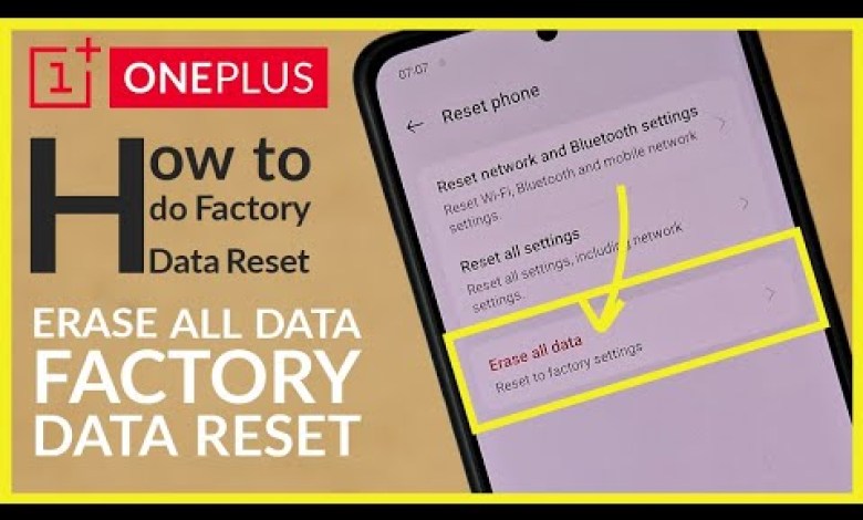 How to do Factory Data Reset On Any OnePlus Android How to do Factory Data Reset On Any OnePlus Android