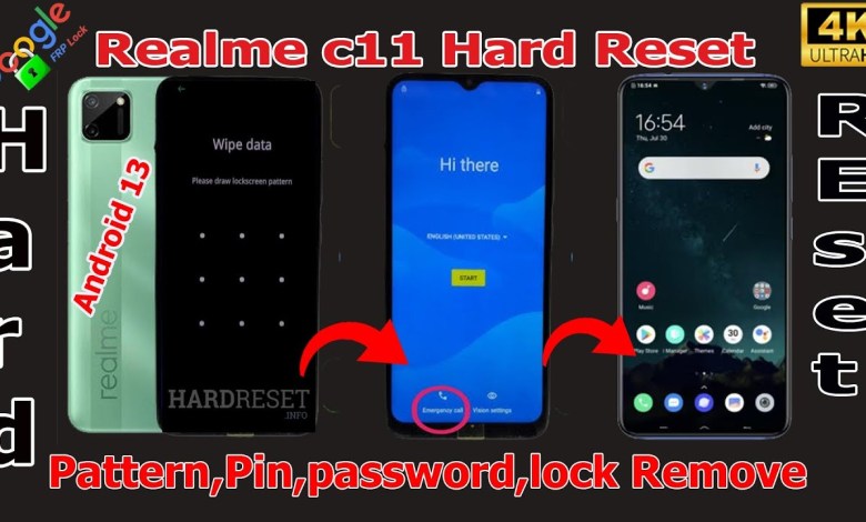 Realme C11 2021 Hard Reset || Android 11 || {RMX3231} Realme C11 2021 Hard Reset || Android 11 || {RMX3231}
