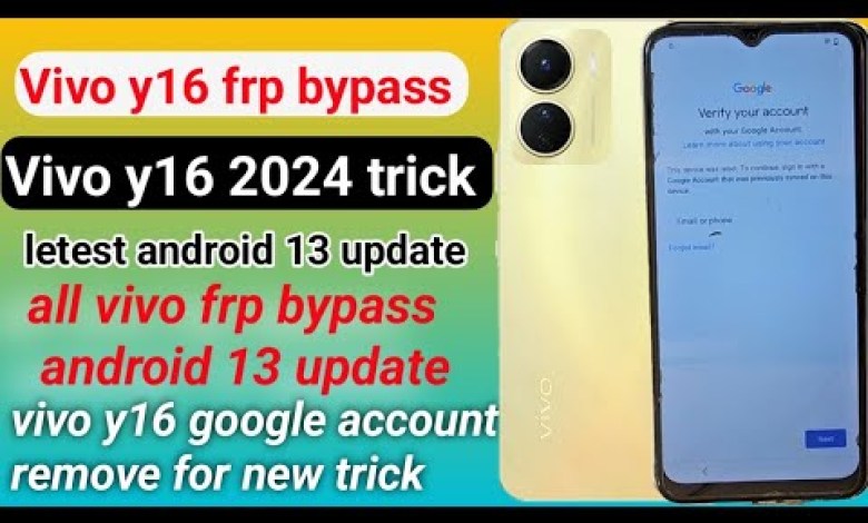 vivo y16 frp bypass 2024|vivo frp bypass without vivo y16 frp bypass 2024|vivo frp bypass without