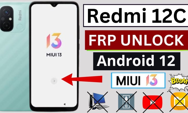 Redmi 12C Frp Bypass (MIUI 13) Android 12 | Google Redmi 12C Frp Bypass (MIUI 13) Android 12 | Google