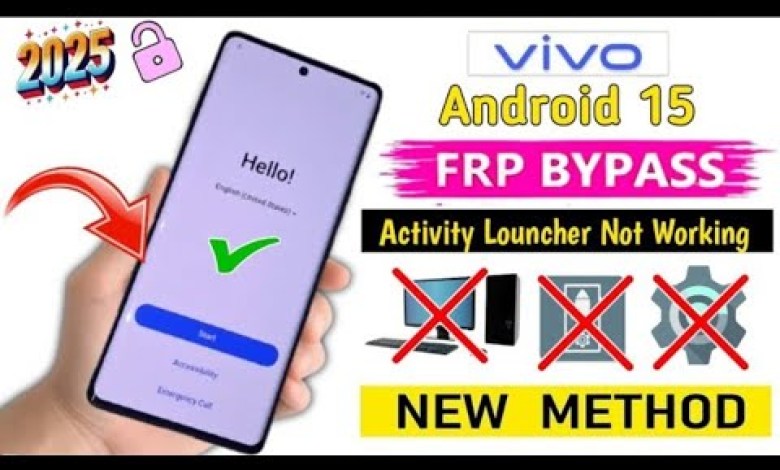 Unlocking Secrets: How to Bypass FRP on All Vivo Devices and Samsung with Android Version 15! Unlocking Secrets: How to Bypass FRP on All Vivo Devices and Samsung with Android Version 15!
