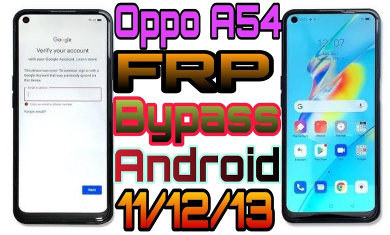 Oppo A54 frp Bypass Android /11/12/13 Oppo A54 frp Bypass Android /11/12/13