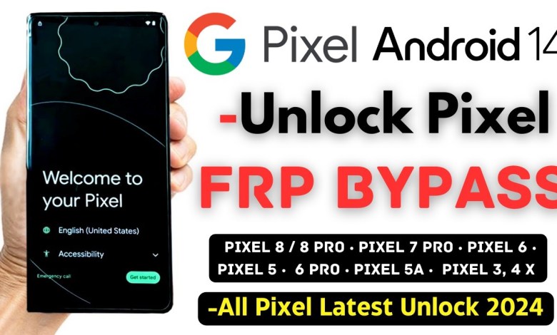 -Unlock All Google Pixel Android 14 FRP Bypass [Without -Unlock All Google Pixel Android 14 FRP Bypass [Without