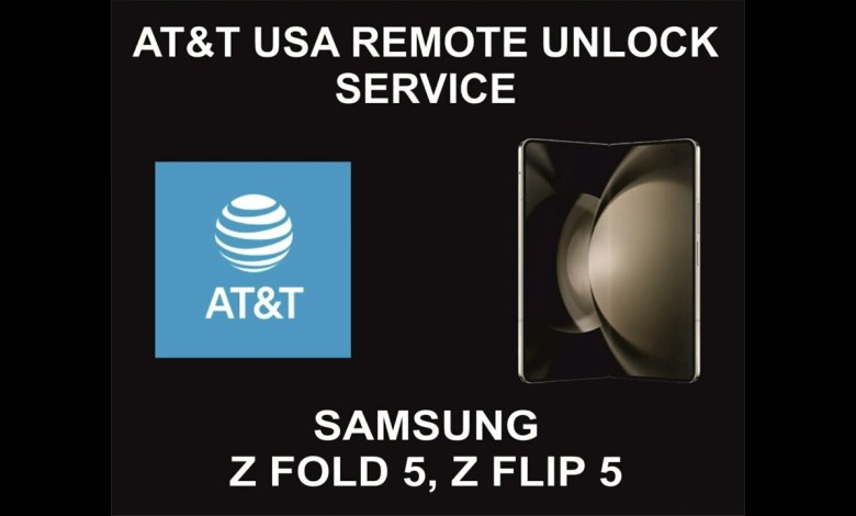 AT&T USA Remote Unlock Service, Samsung Fold 5, Flip 5 AT&T USA Remote Unlock Service, Samsung Fold 5, Flip 5