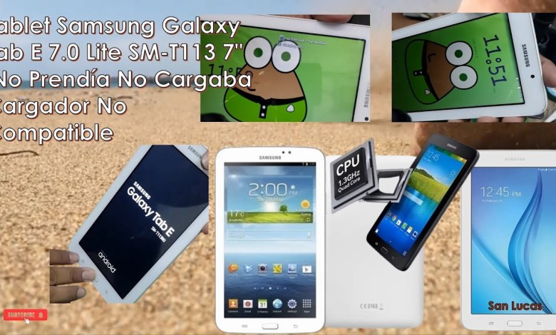 Tablet Samsung Galaxy Tab E 7.0 Lite SM-T113 7″ No Tablet Samsung Galaxy Tab E 7.0 Lite SM-T113 7″ No