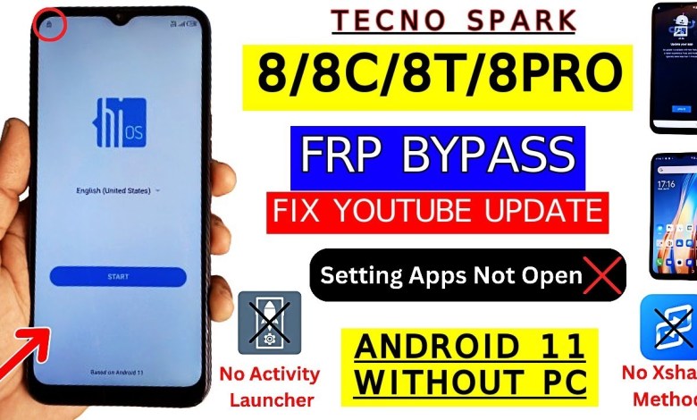 Tecno Spark 8/8c/8T/8Pro FRP Bypass Apps Not Open 2024 Tecno Spark 8/8c/8T/8Pro FRP Bypass Apps Not Open 2024