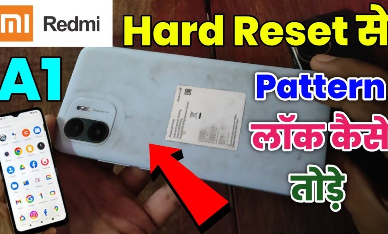 Redmi A1 Hard Reset, Forgot Password, PIN, Pattern Lock Redmi A1 Hard Reset, Forgot Password, PIN, Pattern Lock