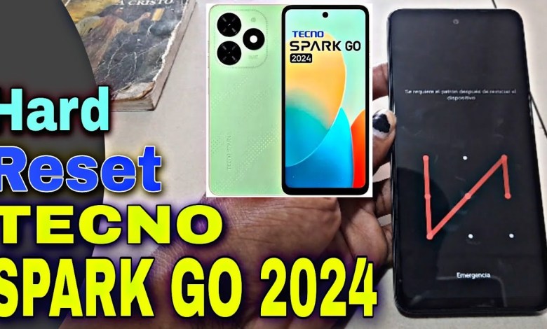 TECNO SPARK Go 2024; Formatear / TECNO BG6, Hard Reset TECNO SPARK Go 2024; Formatear / TECNO BG6, Hard Reset