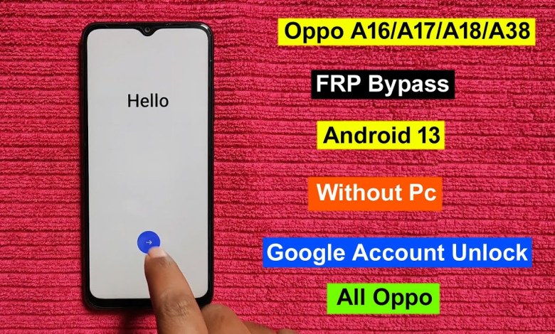 Oppo A16/A17/A18/A38 FRP Bypass Android 13 | Oppo A16/A17/A18/A38 FRP Bypass Android 13 |