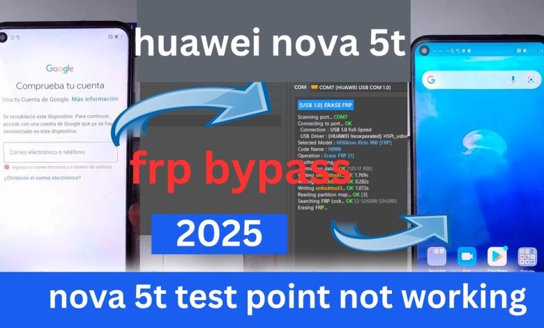 Unlocking Secrets: How to Bypass FRP on Huawei Nova 5T! Unlocking Secrets: How to Bypass FRP on Huawei Nova 5T!
