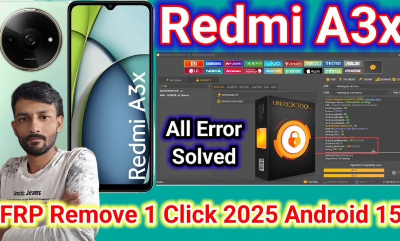 Unlock Tool – Explore how to easily remove FRP on Redmi A3x with this Google tool Unlock Tool – Explore how to easily remove FRP on Redmi A3x with this Google tool