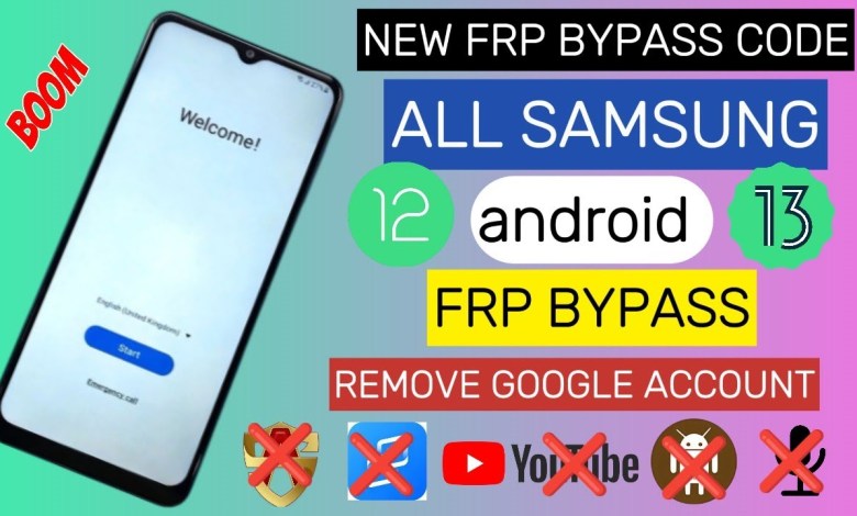All Samsung New FRP Bypass Code || Android 12/13 All Samsung New FRP Bypass Code || Android 12/13