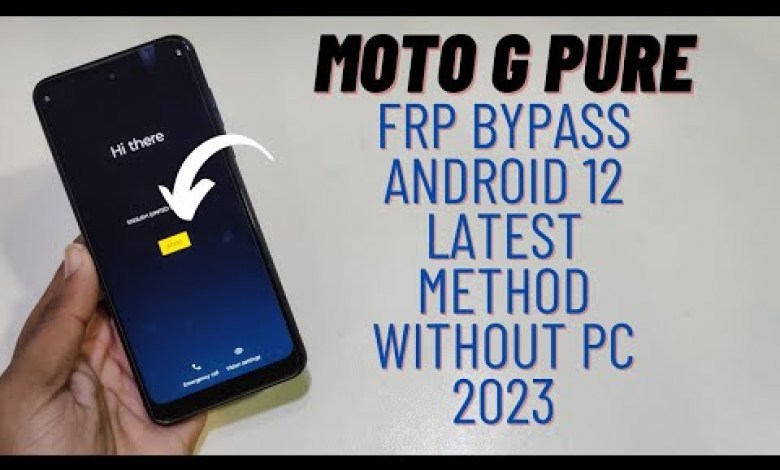 Motorola G Pure Frp Bypass Android 12 Latest 2023 Motorola G Pure Frp Bypass Android 12 Latest 2023