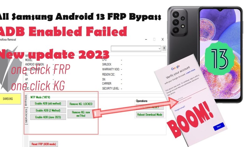 Samsung FRP Tool 2023 NEW | ADB Enabled Failed | Remove Samsung FRP Tool 2023 NEW | ADB Enabled Failed | Remove