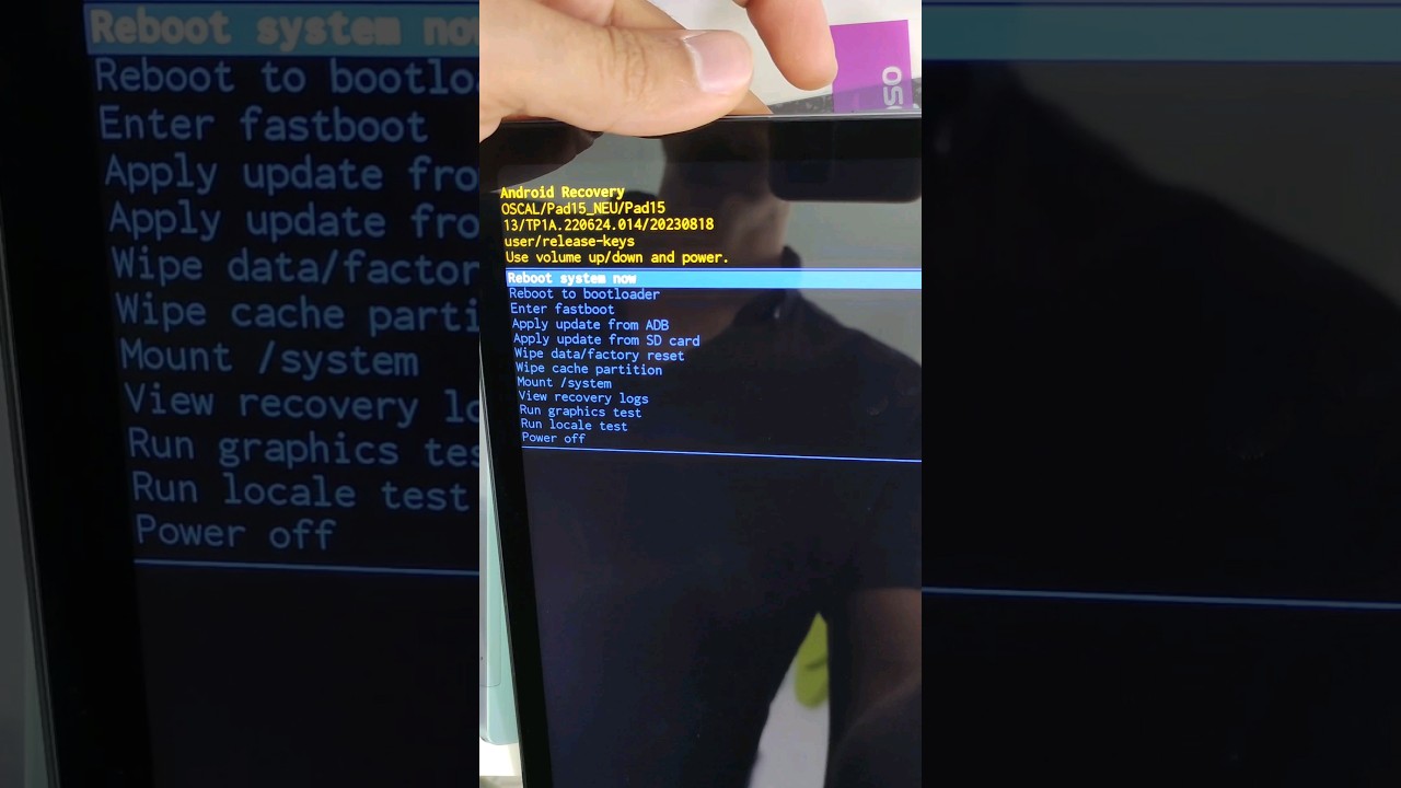 Blackview Oscal Pad 15 Hard Reset – Unlock Password – Blackview Oscal Pad 15 Hard Reset – Unlock Password –