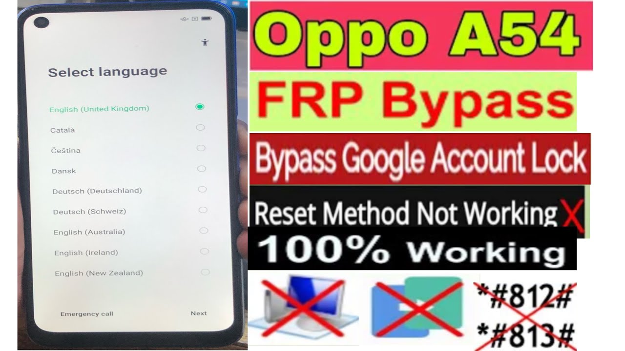 Oppo A54 Frp Bypass Oppo | New Trick | A54 Frp Bypass Oppo A54 Frp Bypass Oppo | New Trick | A54 Frp Bypass