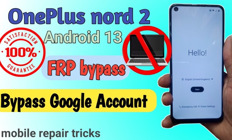oneplus nord 2 frp bypass android 13 || oneplus nord 2 oneplus nord 2 frp bypass android 13 || oneplus nord 2
