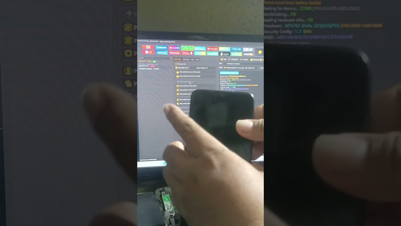 Unlock Frp Akun Google Oppo A57 Via UnlockTool Unlock Frp Akun Google Oppo A57 Via UnlockTool