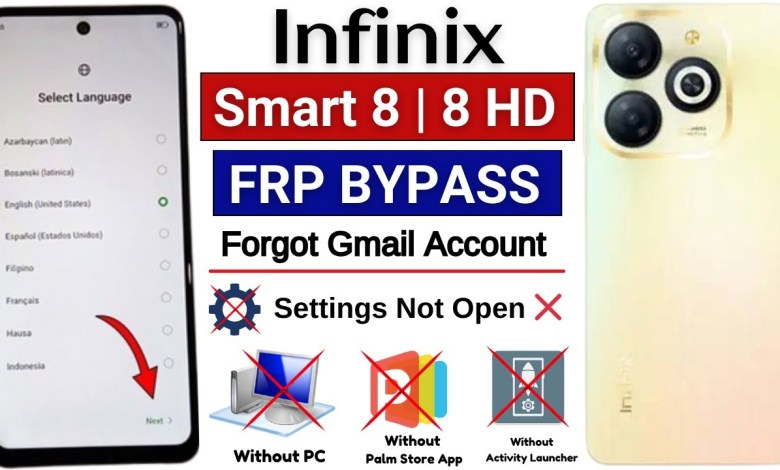 Unlock Google Account on Infinix Smart 8: How to Bypass FRP and Enjoy HD Screen Experience Unlock Google Account on Infinix Smart 8: How to Bypass FRP and Enjoy HD Screen Experience