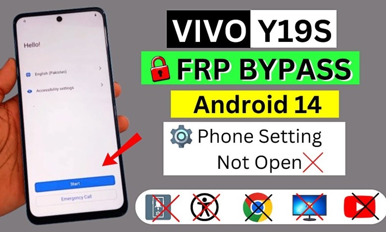 Unable to Access Settings on Vivo Y19s after FRP Bypass on Android 14 Unable to Access Settings on Vivo Y19s after FRP Bypass on Android 14