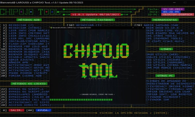 Chipojo-Tool V1.0.1-2023 Powerful Command Line Tool Chipojo-Tool V1.0.1-2023 Powerful Command Line Tool