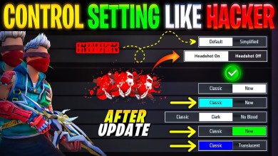 ALL NEW ( SETTINGS ) OF FREE FIRE || FREE FIRE CONTROL ALL NEW ( SETTINGS ) OF FREE FIRE || FREE FIRE CONTROL