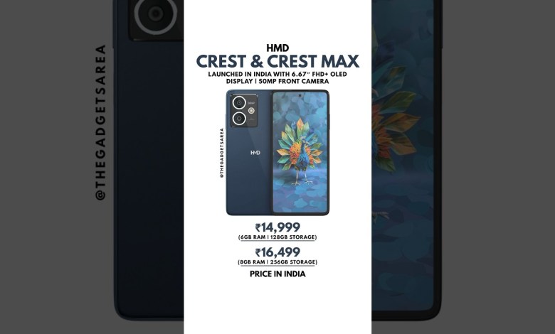 HMD Crest | Crest Max | Launched in India #hmd #nokia HMD Crest | Crest Max | Launched in India #hmd #nokia