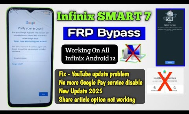 Curious about Infinix SMART 7 FRP Bypass? Check out the latest YouTube Update from Infinix Curious about Infinix SMART 7 FRP Bypass? Check out the latest YouTube Update from Infinix