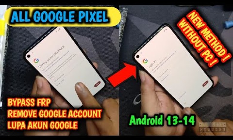 Bypass FRP II Google Pixel 5 II android 13-14 New Bypass FRP II Google Pixel 5 II android 13-14 New