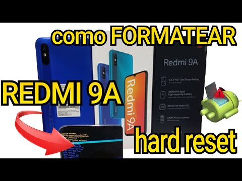 how to FORMAT redmi 9a / hard reset how to FORMAT redmi 9a / hard reset