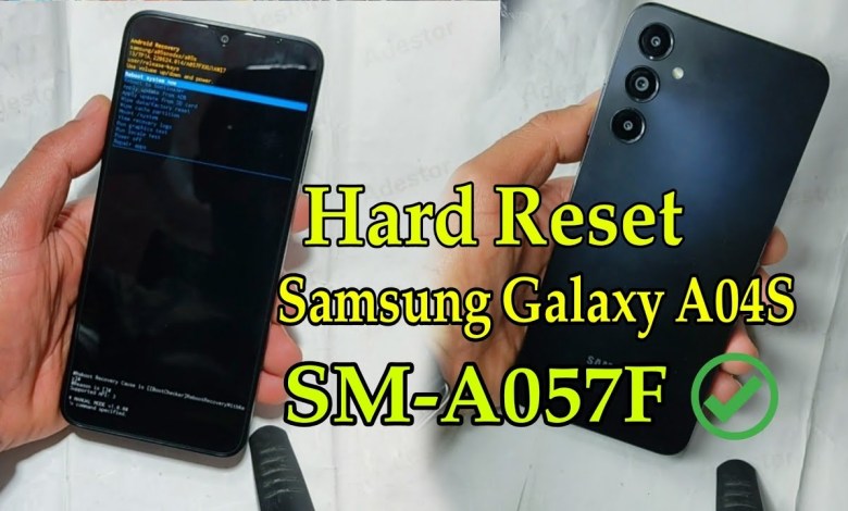 Hard Reset Samsung Galaxy A05S SM-A057F Hard Reset Samsung Galaxy A05S SM-A057F
