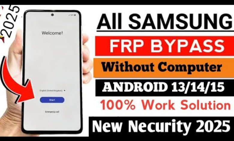 Unlocking the Secrets: Samsung A14/A15/A34/A54 FRP Bypass Without PC – Discover How! Unlocking the Secrets: Samsung A14/A15/A34/A54 FRP Bypass Without PC – Discover How!