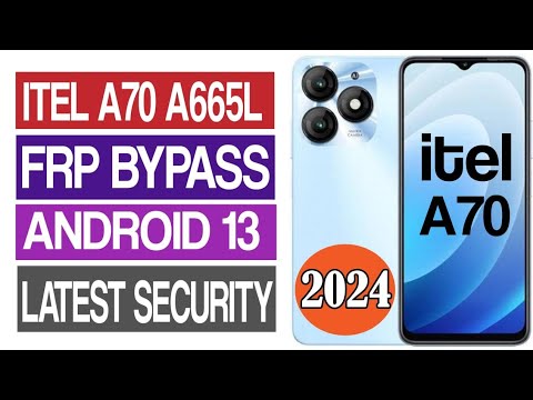 Itel A70 FRP Bypass Without PC Android 13 | Itel A70 Itel A70 FRP Bypass Without PC Android 13 | Itel A70
