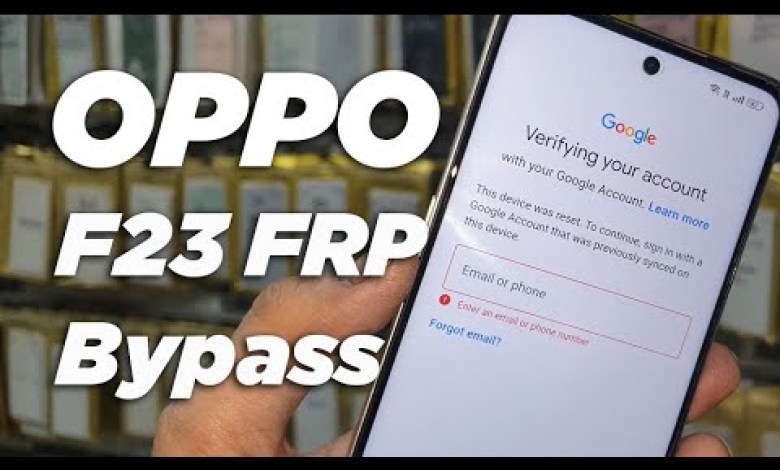 OPPO F23 5g bypass FRP lock 2024 Color OS 13 OPPO F23 5g bypass FRP lock 2024 Color OS 13