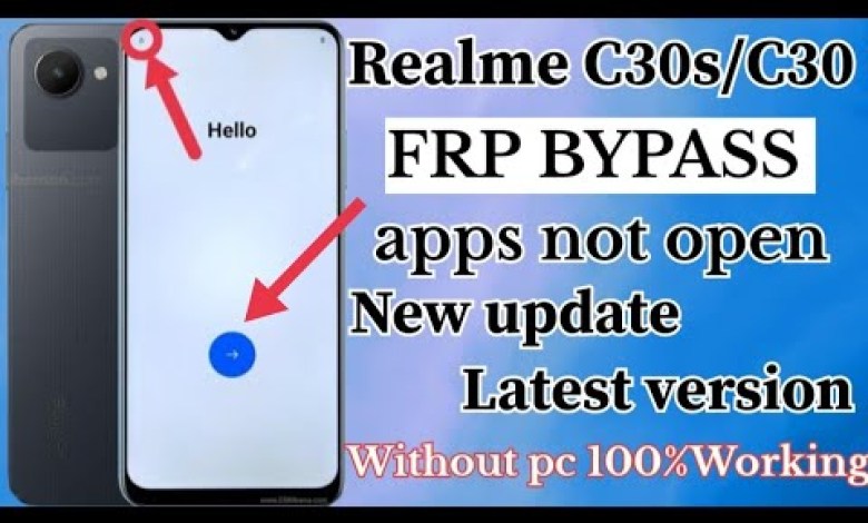 Unlock the Potential of Realme C30s/C30 with the Latest FRP Bypass Update! Unlock the Potential of Realme C30s/C30 with the Latest FRP Bypass Update!