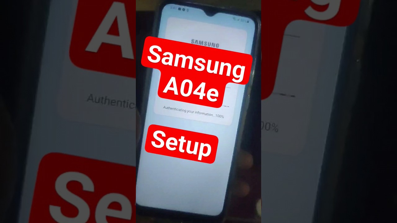 Samsung Galaxy A04e | Free Mobile Phone Setup Process Samsung Galaxy A04e | Free Mobile Phone Setup Process