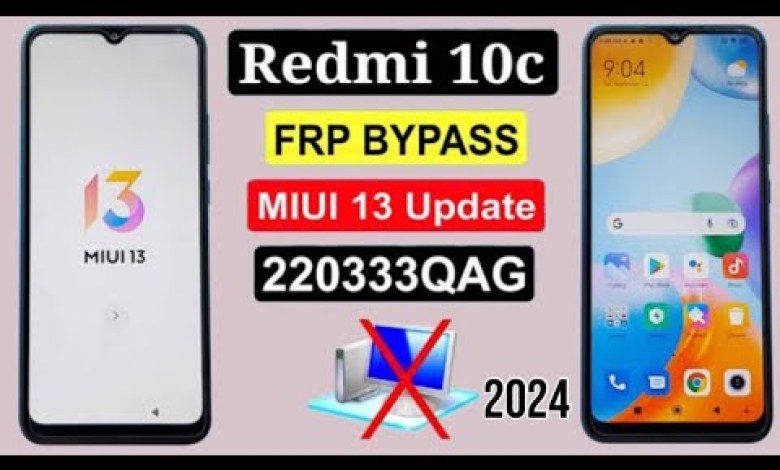 Redmi 10c Miui 14.0.5 Frp Bypass Android 13 | All Redmi 10c Miui 14.0.5 Frp Bypass Android 13 | All