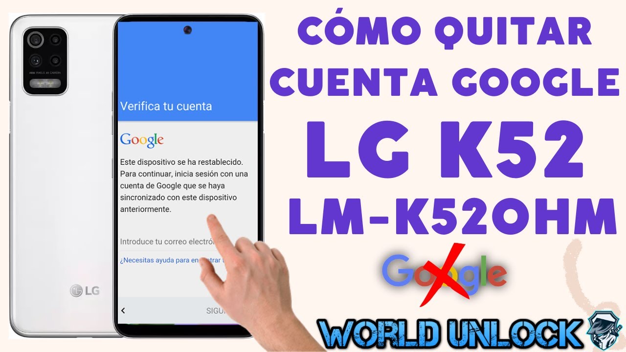 LG K52 FRP | Delete Google account LG K52 LM-K520HW LG K52 FRP | Delete Google account LG K52 LM-K520HW