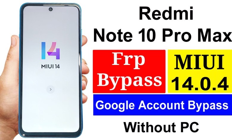 Redmi Note 10/Pro Max FRP Bypass MIUI 14 Android 13 | Redmi Note 10/Pro Max FRP Bypass MIUI 14 Android 13 |
