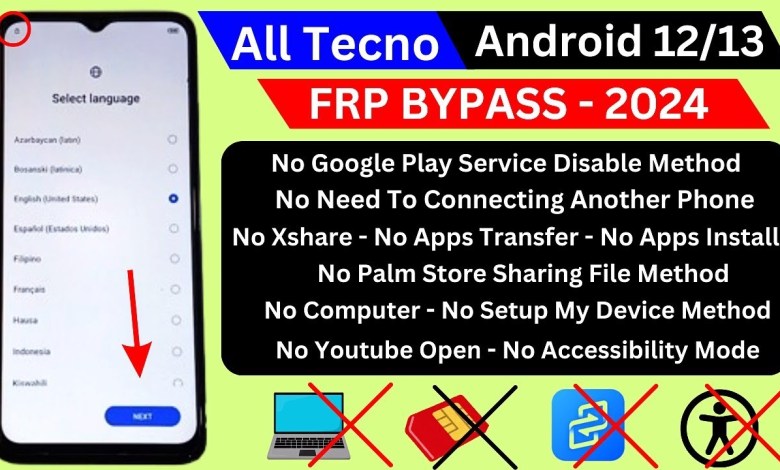 Fascinating Trick: Tecno Android 12/13 Frp Bypass Without Using Setting Apps Fascinating Trick: Tecno Android 12/13 Frp Bypass Without Using Setting Apps
