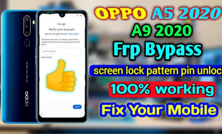 Oppo A5 2020 |A9 2020 Android 10,11 FRP Bypass Pattern Oppo A5 2020 |A9 2020 Android 10,11 FRP Bypass Pattern