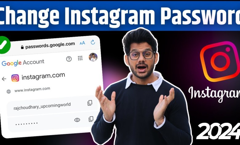 How to change Instagram password? Instagram How to change Instagram password? Instagram