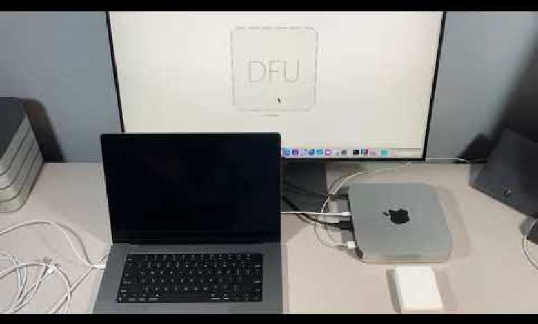 Macbook M1, M2, M3 DFU Mode Instructions, Easy Method Macbook M1, M2, M3 DFU Mode Instructions, Easy Method