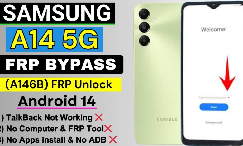 Samsung A14 5G (A146B) Frp Bypass/Unlock Google Samsung A14 5G (A146B) Frp Bypass/Unlock Google