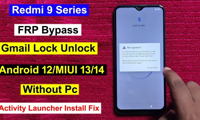Redmi 9 FRP Bypass Android 12 MIUI 13/14 | Google/Gmail Redmi 9 FRP Bypass Android 12 MIUI 13/14 | Google/Gmail