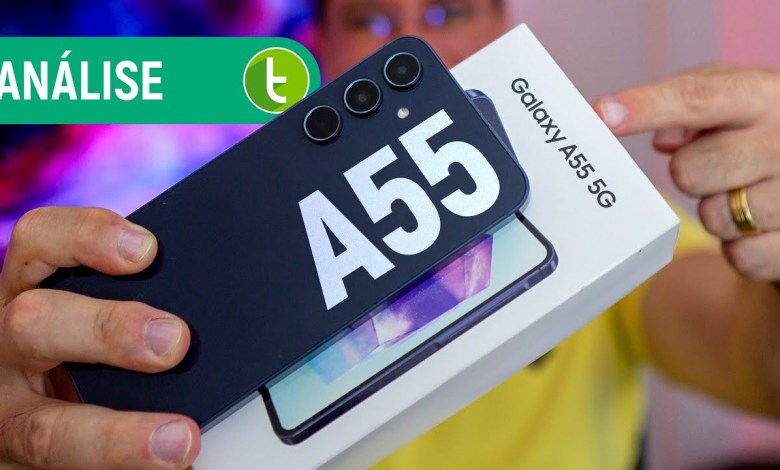 GALAXY A55: SAMSUNG INTERMEDIATE cell phone is GALAXY A55: SAMSUNG INTERMEDIATE cell phone is