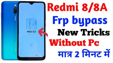 Redmi 8A Frp bypass UIM 12.5.2 Google Account Unlock Redmi 8A Frp bypass UIM 12.5.2 Google Account Unlock